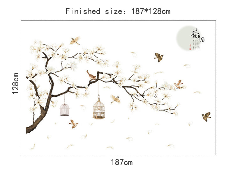 Big Size Wall Decor Stickers Tree