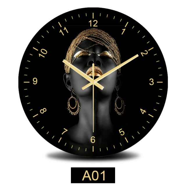 Silent Quartz Art Wall Clock Home Decoration