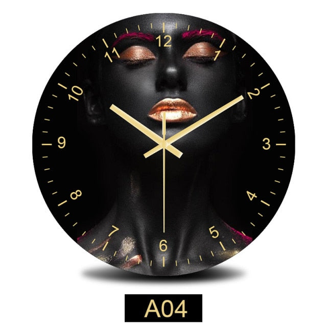 Silent Quartz Art Wall Clock Home Decoration