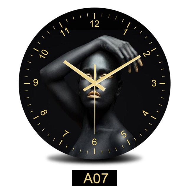 Silent Quartz Art Wall Clock Home Decoration