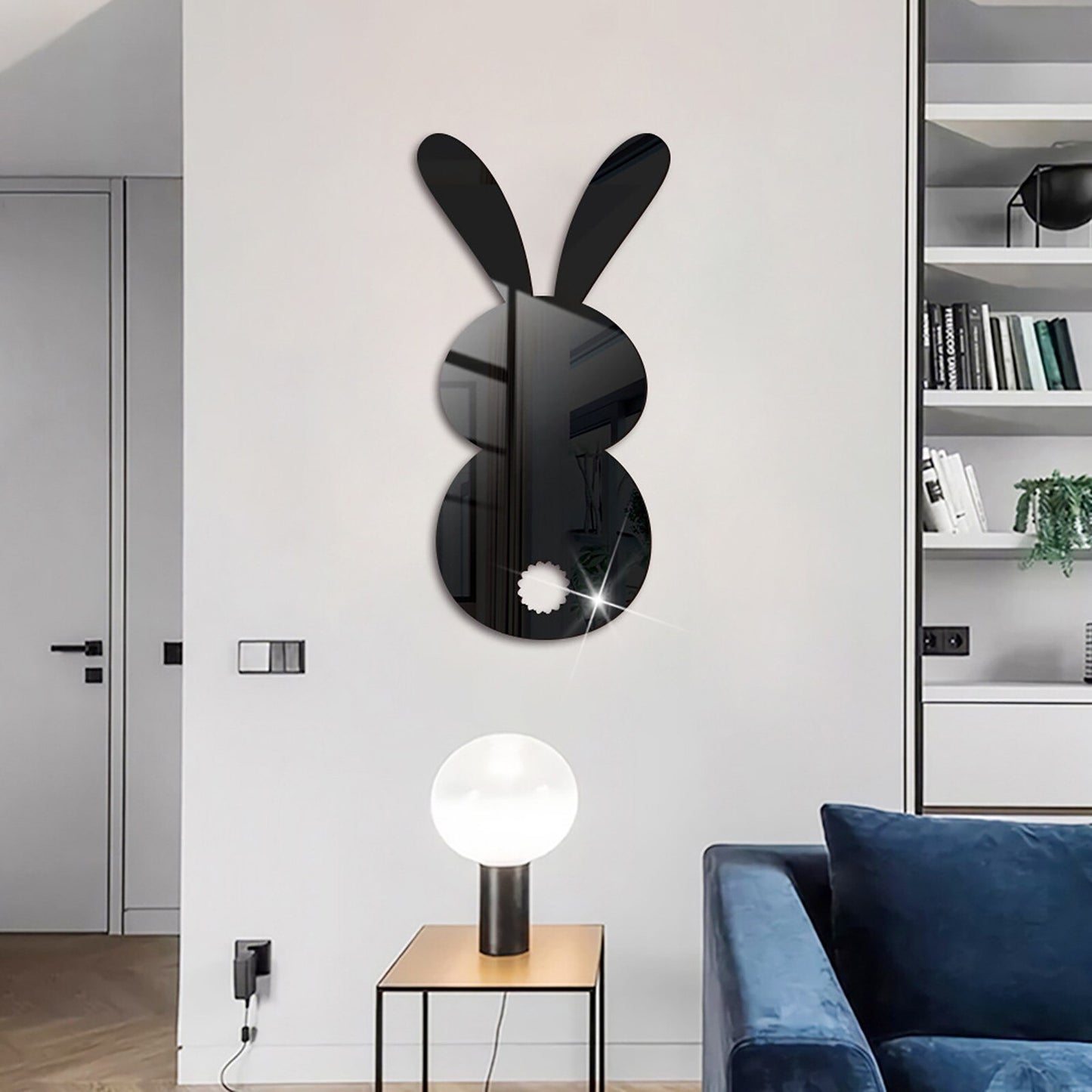 Rabit Mirror Wall Stickers