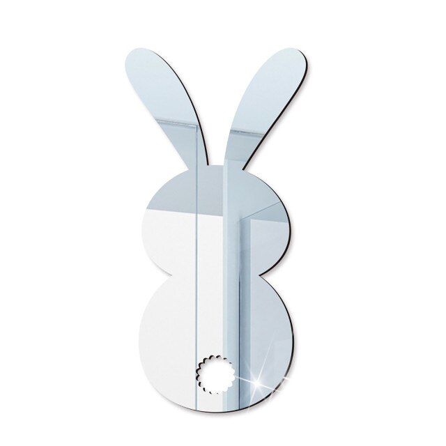 Rabit Mirror Wall Stickers